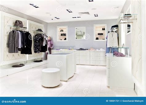 Clothing Store Interior Stock Image Image Of Chair Floor 18001721