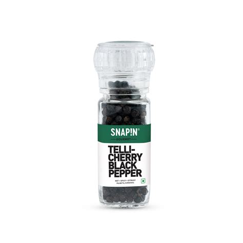 Snapin Gourmet Tellicherry Black Pepper Snapn