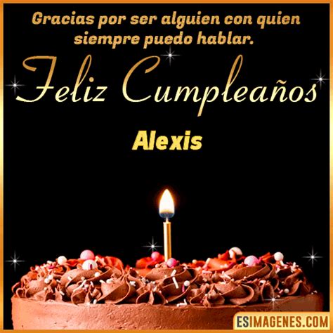 ºº Feliz Cumpleaños Alexis 30 Tarjetas y