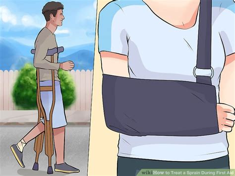 How to Treat a Sprain During First Aid: 11 Steps (with Pictures)