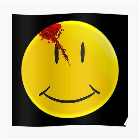 Watchmen Smiley Face Posters | Redbubble