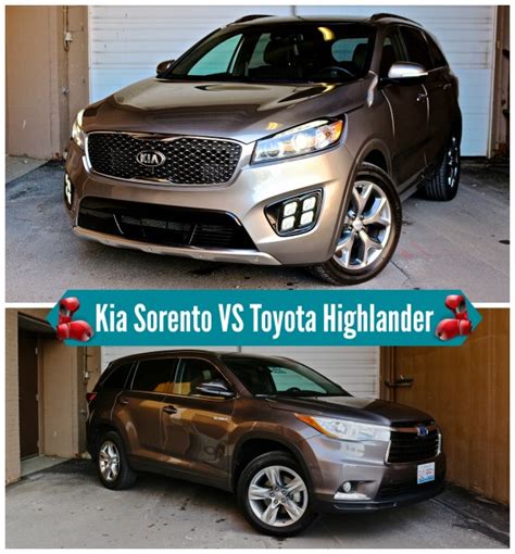 Toyota Highlander Hybrid Kia Sorento Limited Review Life Is Poppin