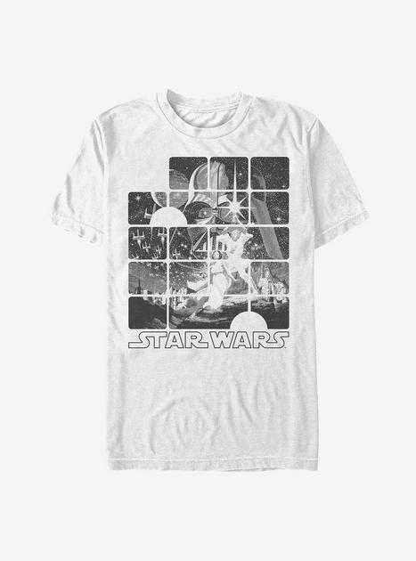 Star Wars Classic T Shirt White Hot Topic