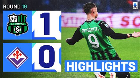 Sassuolo Fiorentina Highlights Pinamonti Sinks Fiorentina