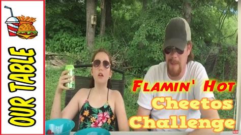 Flaming Hot Cheetos Challenge YouTube