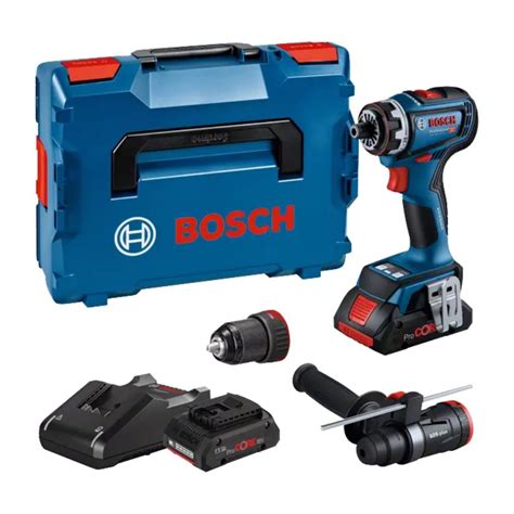 Професионален акумулаторен винтоверт Bosch Gsr 18v 90 Fc Professional 06019k6205 18 V 64 Nm