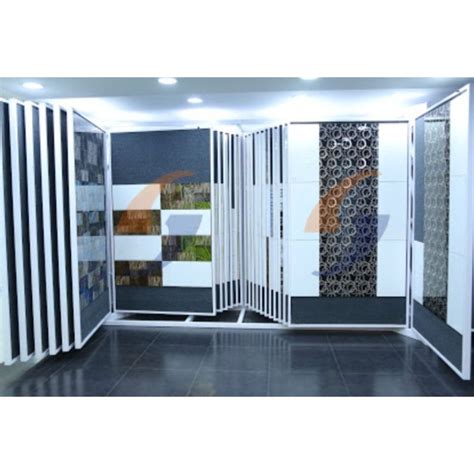 Feet Stainless Steel Tiles Display Stand At Rs Geeta Park