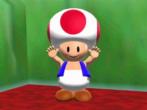 Toad in Super Mario 64 Recreation by PrinceCheap on DeviantArt