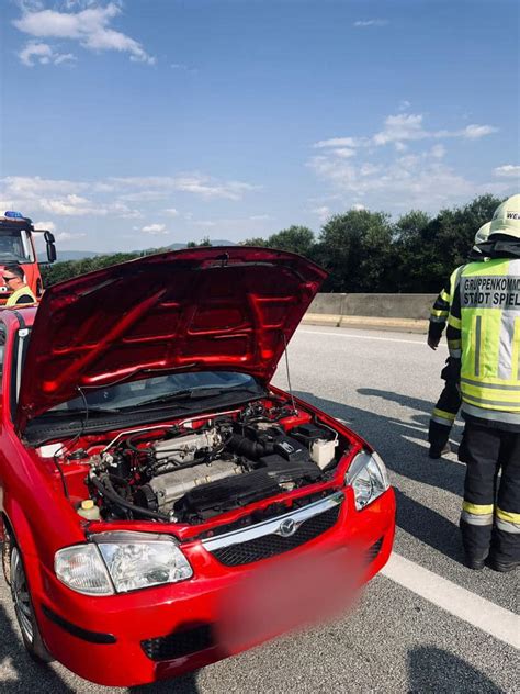 Vermutlicher Fahrzeugbrand Ff Stadt Spielberg