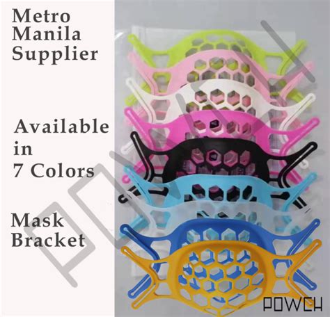 5pcs Silicone 3d Mask Bracket Support Frame Easy Breathe Mask Holder