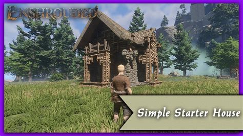 HOW TO BUILD A SIMPLE STARTER HOUSE SPEED BUILD ENSHROUDED YouTube