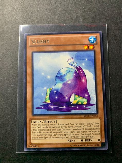 Yugioh Slushy Rare Unlimited Abyr En P Ebay