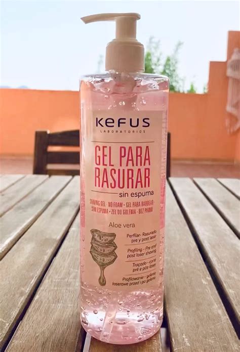 Gel Para Rasurar Sin Espuma Kefus 500 Ml