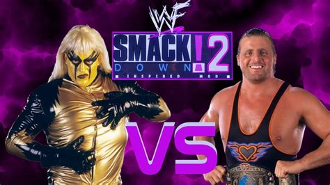 Inspired S WWF Smackdown 2 Mod Matches Goldust Vs Owen Hart YouTube