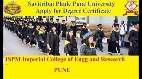 Apply For Degree Certificate SPPU YouTube