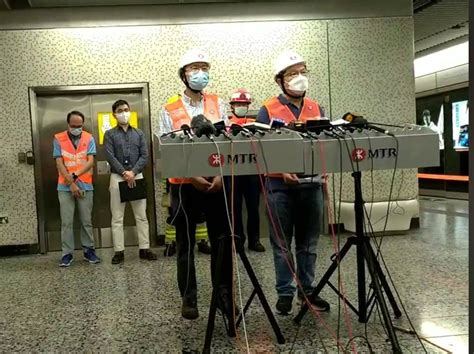 港鐵出軌｜港鐵：涉事列車轉向架偏離路軌 料需較長時間修復｜大紀元時報 香港｜獨立敢言的良心媒體