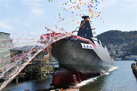 Japan Launches Lead Ship Of 22 Mogami Class Frigates Seapower