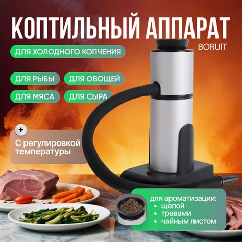 Коптильный аппарат BORUIT для холодного копчения / дымогенератор для ...