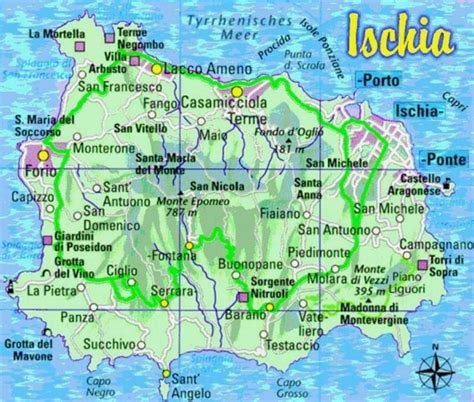 Mappa Di Ischia Cartina Di Ischia