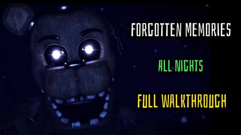 Roblox Forgotten Memories Night To Solo Full Walkthrough