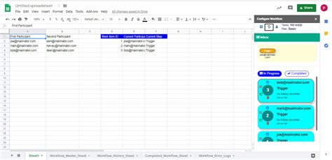 Tracking Work Items Simple Workflow Manager For Google GSuite