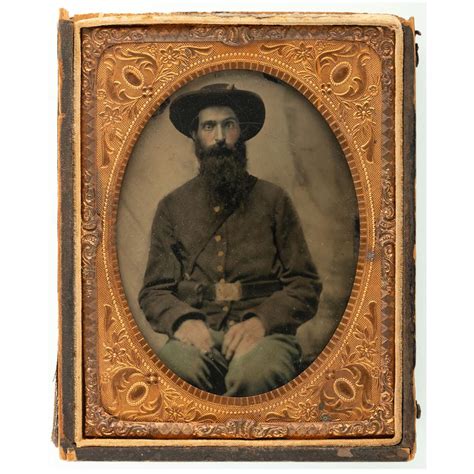 [CIVIL WAR]. Quarter plate tintype of bearded Union - Jun 25, 2021 ...