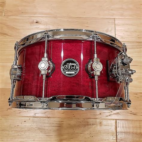 Dw 6 5x14 Performance Series Snare Drum In Cherry Stain Reverb