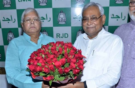 Nitish Lalu Prasad Reach Janpath To Meet Sonia Nation