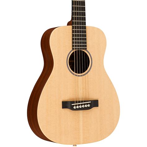 Martin Lx1e Little Martin Acoustic Electric Guitar Natural Guitar Center