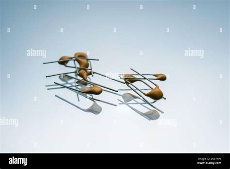 Bipolar Electric Capacitors Microelectronic Stock Photo Alamy
