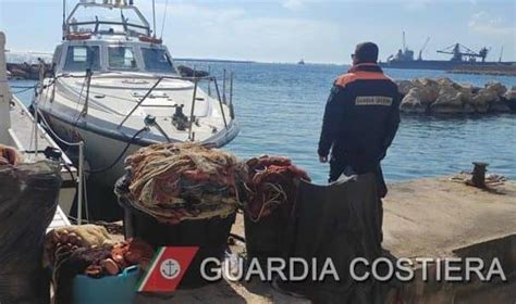 Pesca Illegale Sequestri E Sanzioni Della Guardia Costiera Di Taranto