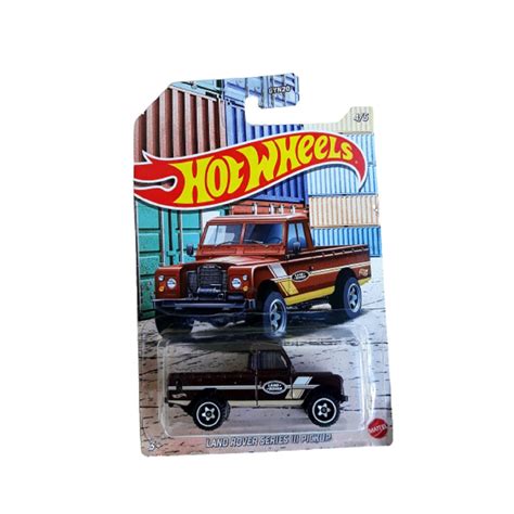 Hot Wheels Hot Pickups Land Rover Series Iii Pickup Escala Shopee Brasil