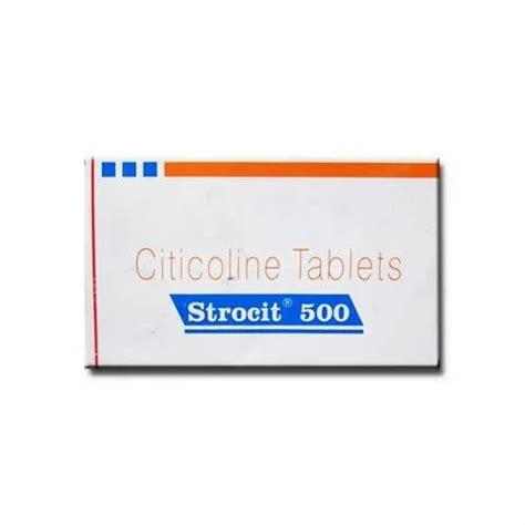 STROCIT 500MG TABLET (Citicoline), Sun Pharmaceutical Industries Ltd ...