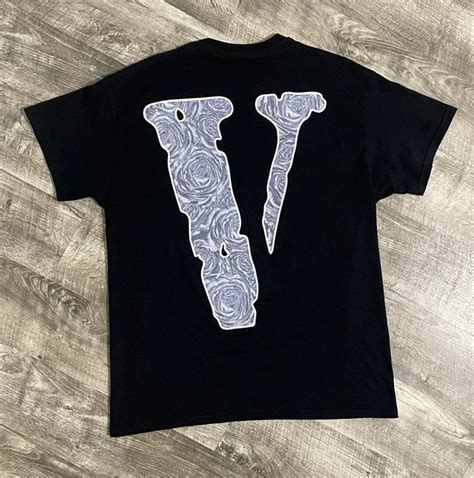 Pop Smoke Vlone The Woo Tee Shirt Vlone Reprinted 2021 Men Etsy