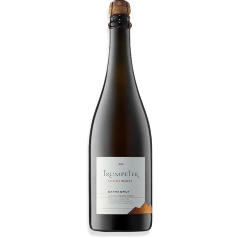 Vino Espumante Trumpeter Extra Brut Chardonnay 750ml Caja X6 Borrachines