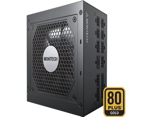 Montech CENTURY GOLD G5 850 Watt PCIe 5.0 Fully Modular 80+ Gold Low ...