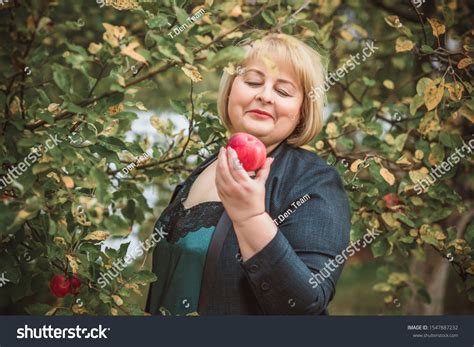 Mature Plus Size Lady Elegant Suit Stock Photo Shutterstock