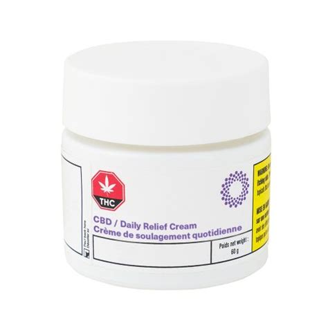 Cbd Daily Relief Cream Pei Cannabis Management Corporation