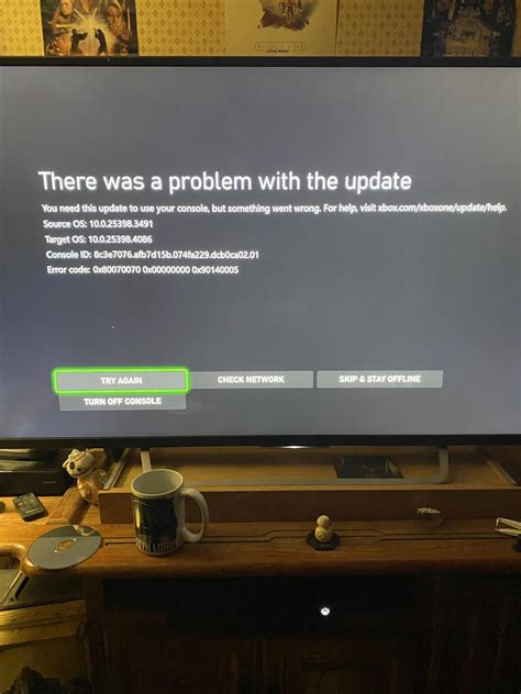Xbox One Wont Update And Shows This Rxboxonehelp