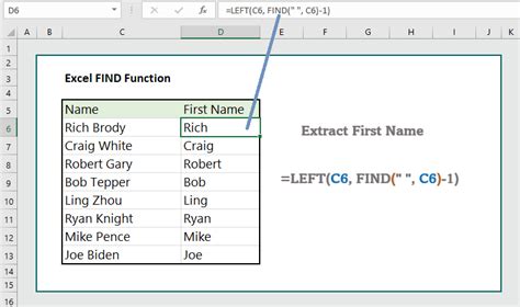 Excel FIND Function 6 Practical Examples Wikitekkee