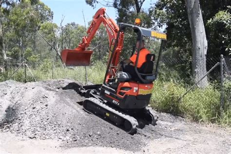 Climbing A Slope With A Mini Excavator Diggermate