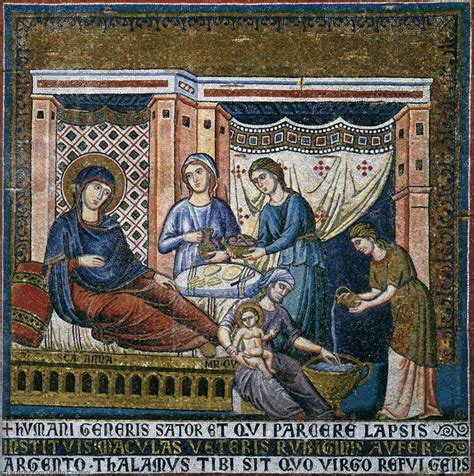 Art Reproductions Apsidal Arch 1 Nativity Of The Virgin 1296 By