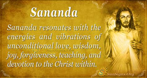 Sananda - The Character Of Jesus Christ - SunSigns.Org