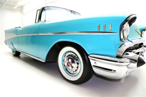 1957 Tropical Turquoise Used Automatic Convertible For Sale Chevrolet Bel Air150210 Tropical