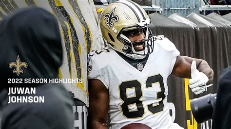 Saints TE Juwan Johnson's top plays of the 2022 NFL season