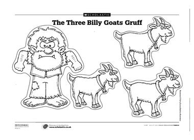 Billy Goats Gruff Colour | Free Download Clip Art | Free Clip Art | on ...