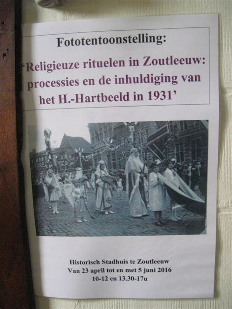 Religieuze Rituelen In Zoutleeuw Zoutleeuw Het Belang Van Limburg