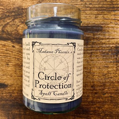 Circle of Protection Magic Spell Candle - Etsy