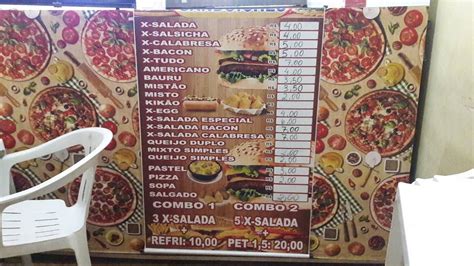 Menu At Lanche Fam Lia Pub Bar Manaus R Ana Nogueira