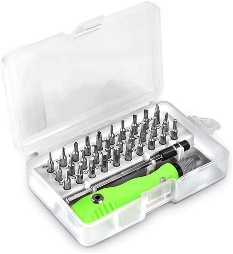 JIAVAXA 32 In 1 Interchangeble Multipurpose Mini Screwdriver Set